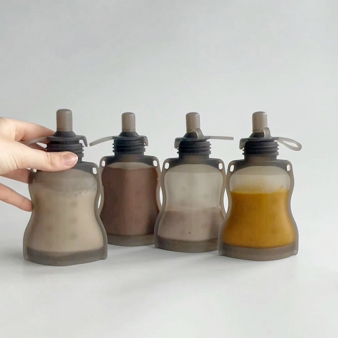 haakaa-silicone-yummy-pouch-130ml-wiederverwendbarer-silikon-food-pouch-mit-grat image 7