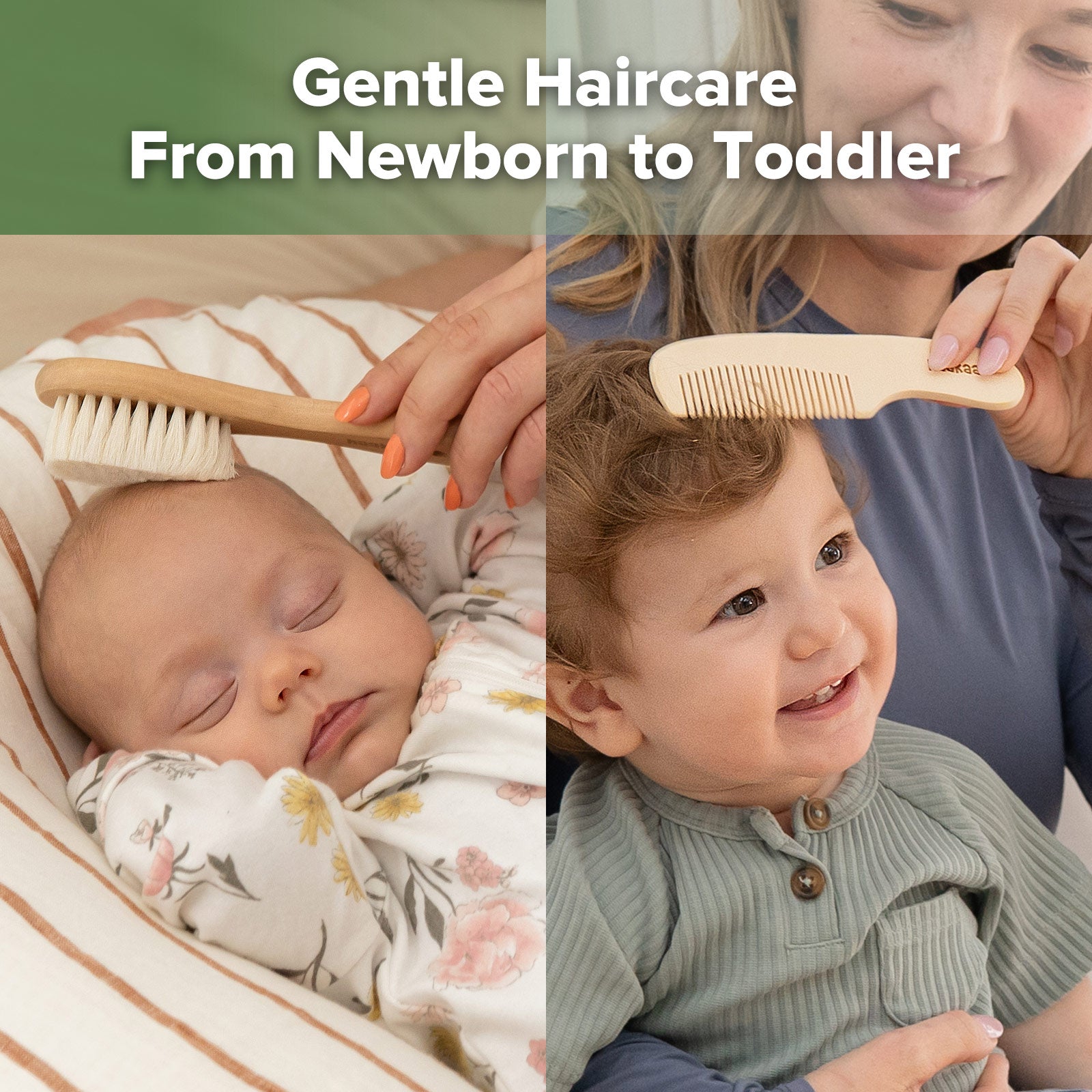 haakaa-wool-baby-hairbrush-babyhaarb-rste-mit-nat-rlichem-holzgriff-und-weicher- image 3