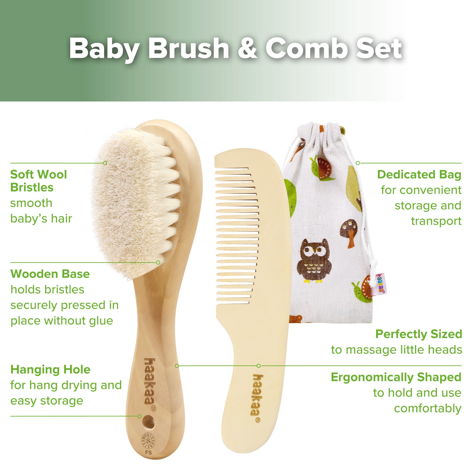 haakaa-wool-baby-hairbrush-babyhaarb-rste-mit-nat-rlichem-holzgriff-und-weicher- image 4