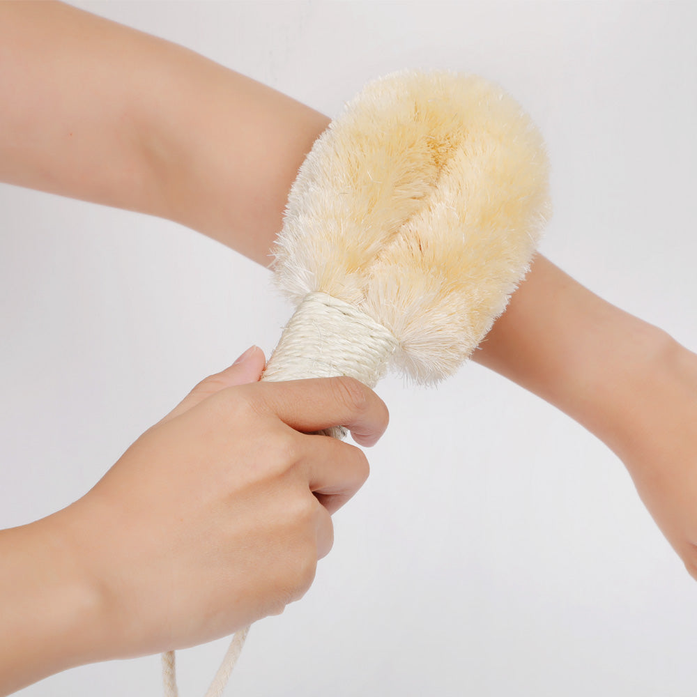 haakaa-sisal-k-rperb-rste-100-sisal-trockenb-rste-f-r-trockenb-rsten-dusche image 3