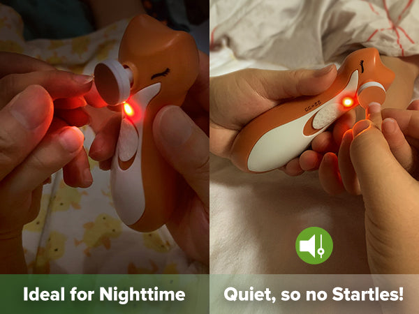 haakaa-clever-fox-nagelpflege-set-elektrischer-baby-nageltrimmer-mit-led-licht-u image 5