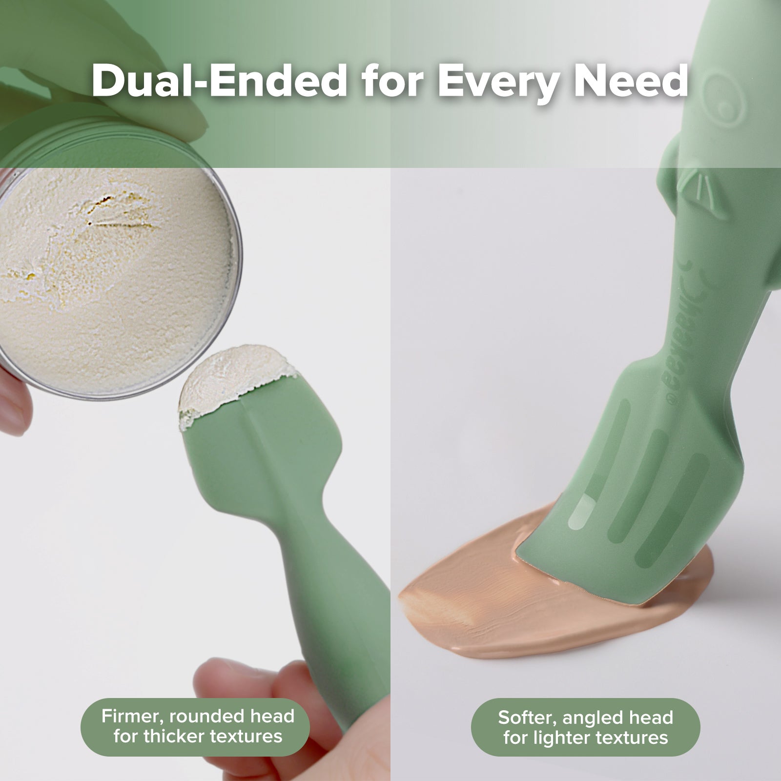 haakaa-nomess-dual-ended-silicone-applicator-doppelseitiger-silikon-creme-applik image 2