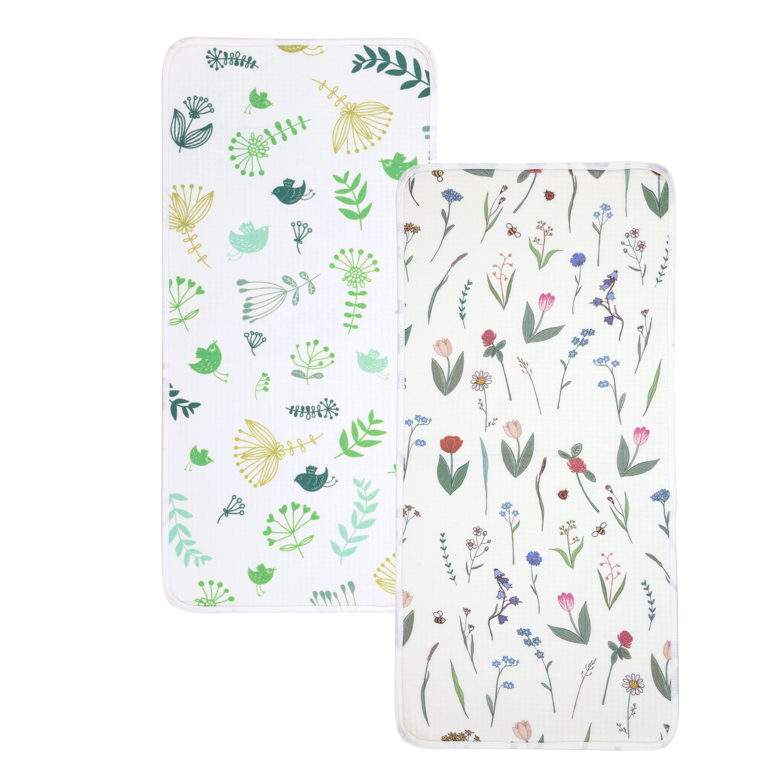 haakaa-waterproof-change-mat-2er-set-wasserdichte-waschbare-wickelunterlage-in-b image 1