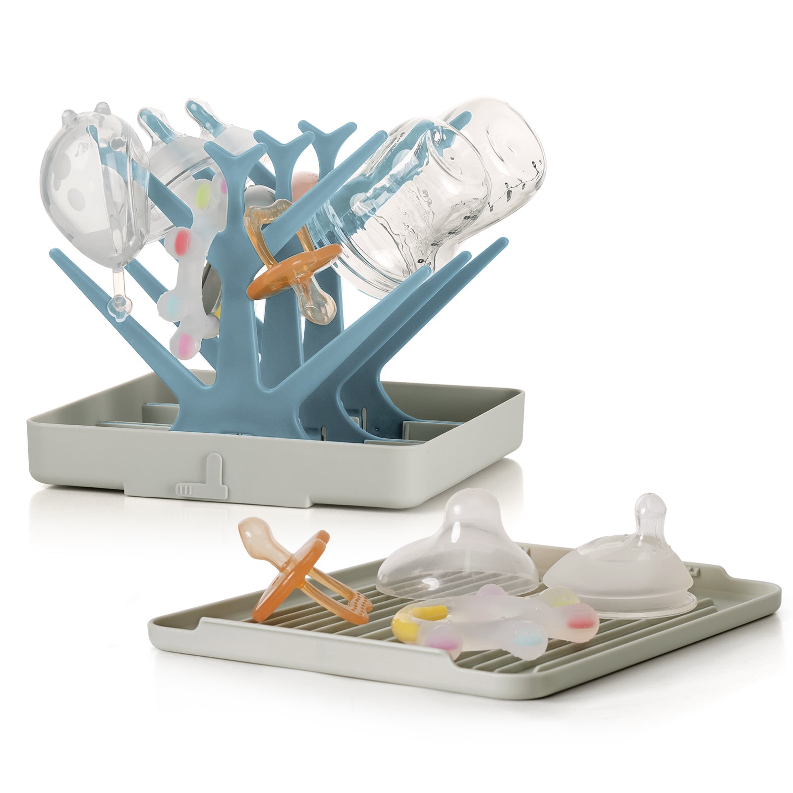 haakaa-easy-store-drying-tree-tray-set-mit-deckel-trockenst-nder-f-r-flaschen-sc image 3