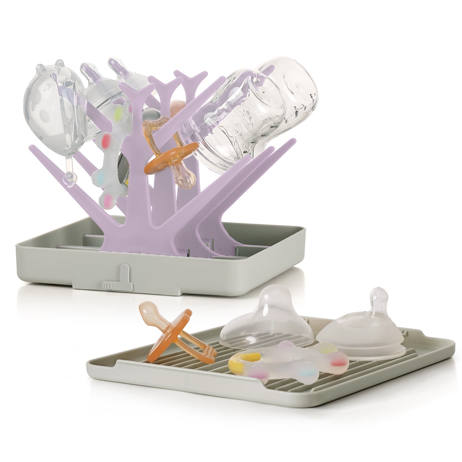 haakaa-easy-store-drying-tree-tray-set-mit-deckel-trockenst-nder-f-r-flaschen-sc image 4