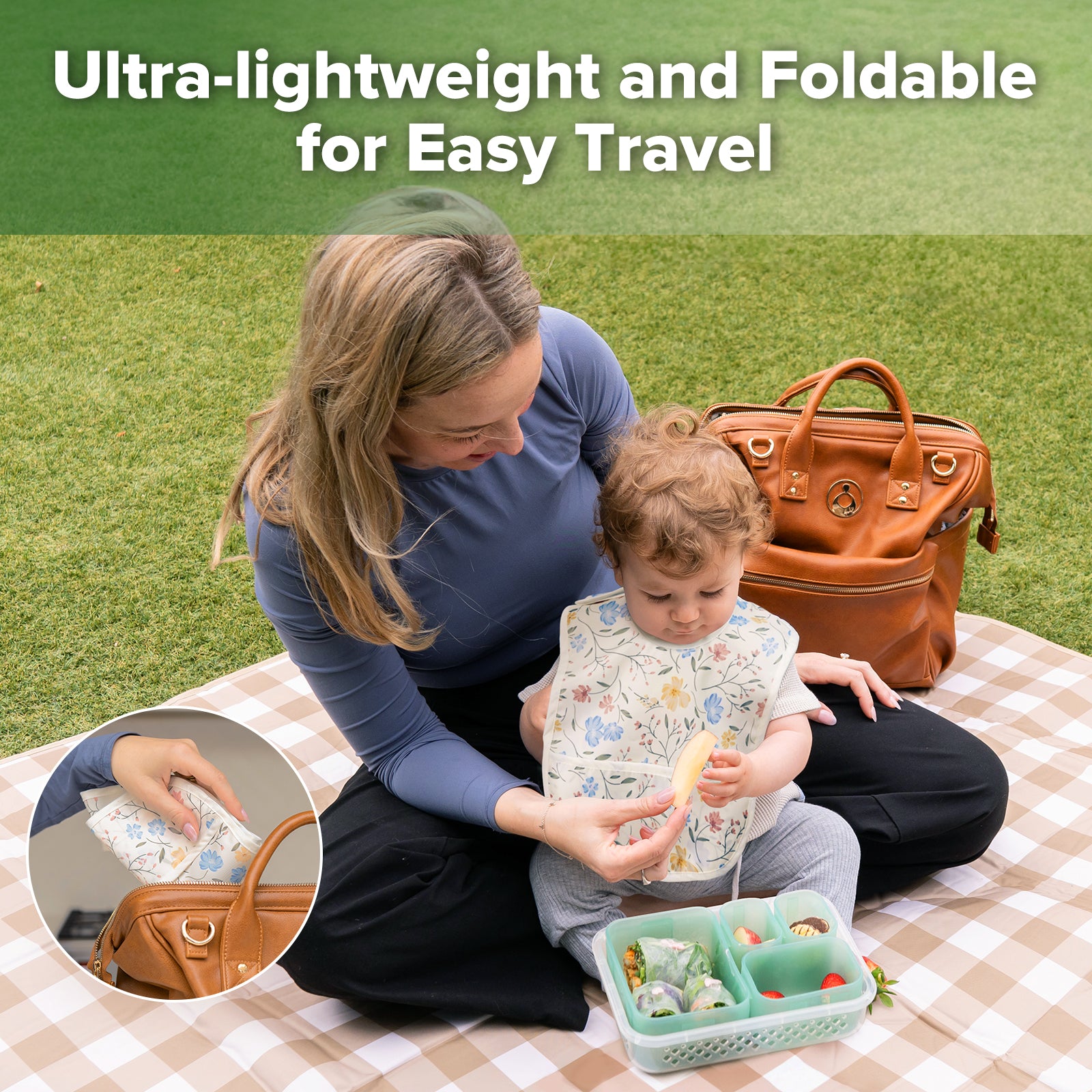 haakaa-easy-fold-baby-bib-2er-set-faltbares-wasserabweisendes-l-tzchen-mit-kr-me image 7