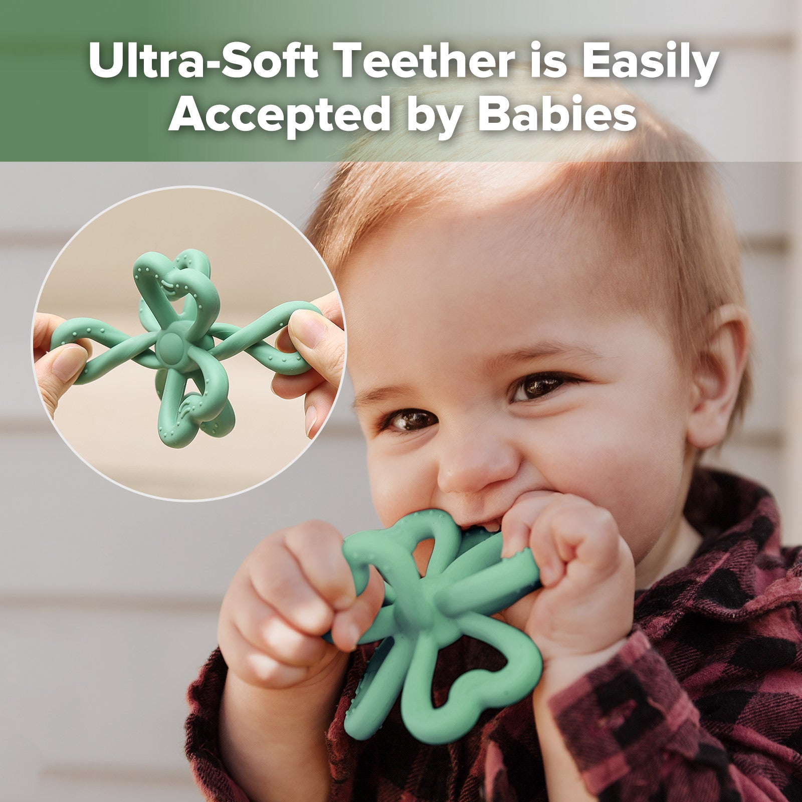 haakaa-silicone-clover-teether-klee-bei-ring-mit-6-bl-ttern-aus-100-lebensmittel image 2