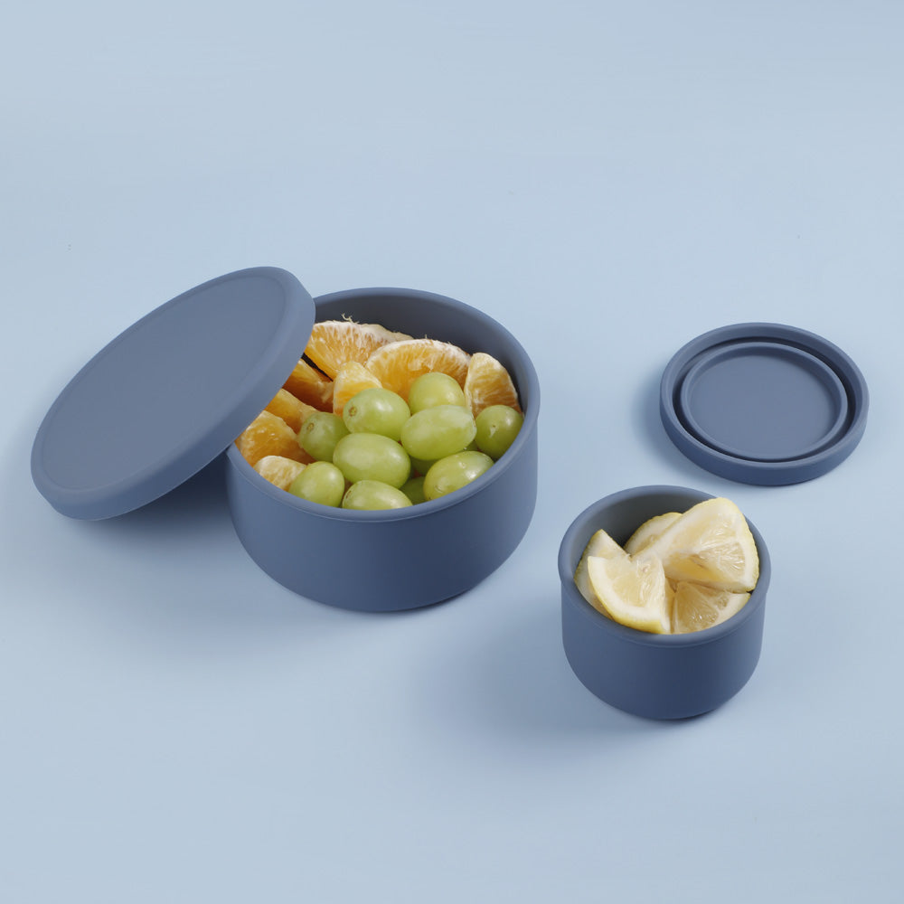 haakaa-rundes-silikon-lebensmittelaufbewahrungs-set-2-teilig-mit-auslaufschutz image 4