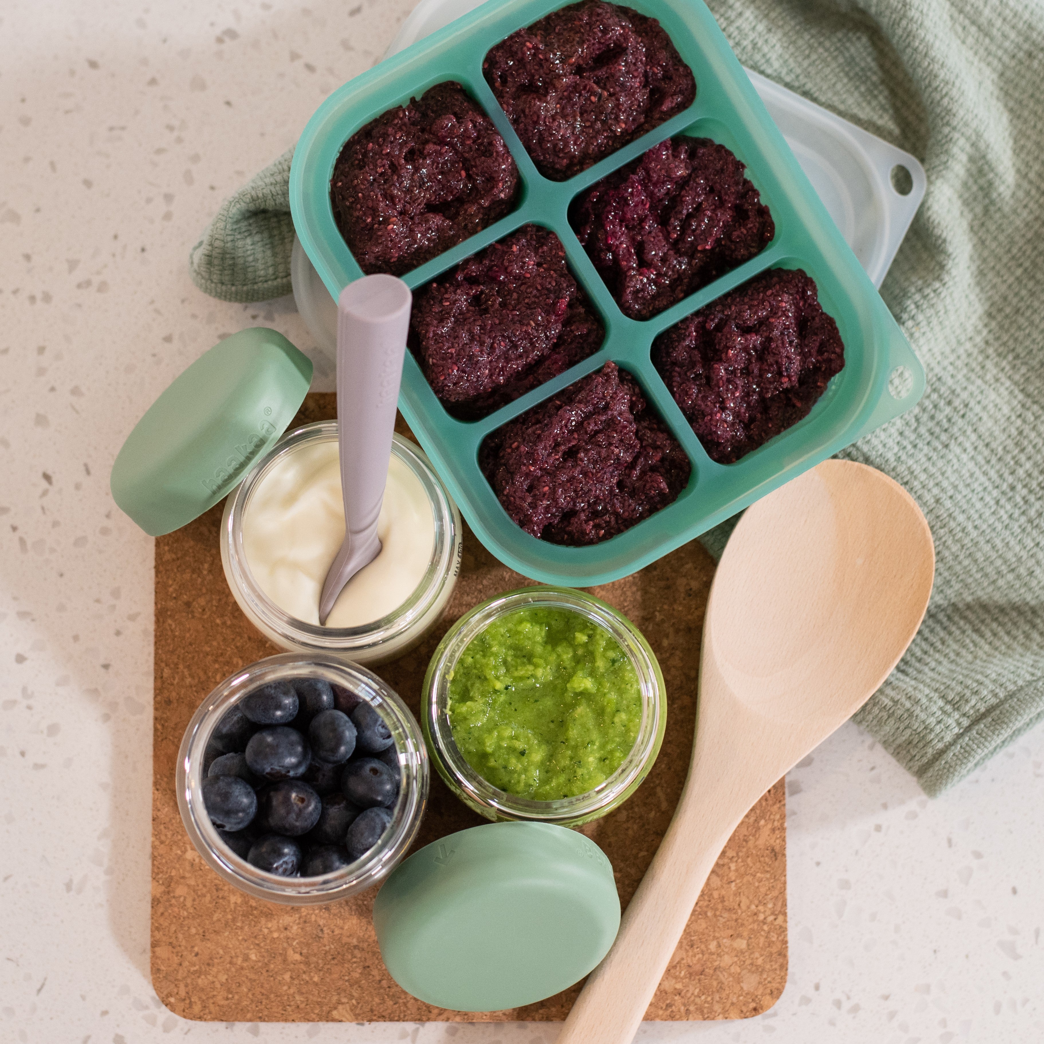 haakaa-easy-freeze-tray-silikon-einfrierbeh-lter-zum-einfrieren-von-muttermilch- image 2