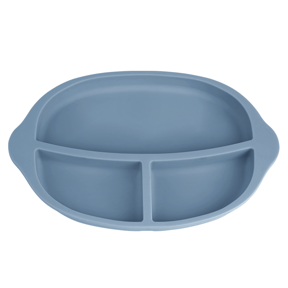 haakaa-silicone-divided-plate-3-fach-geteilter-teller-aus-100-lebensmittelechtem image 1