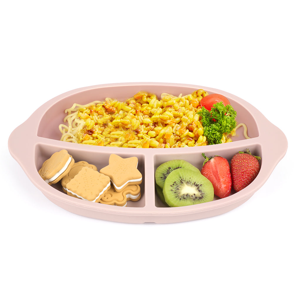haakaa-silicone-divided-plate-3-fach-geteilter-teller-aus-100-lebensmittelechtem image 2